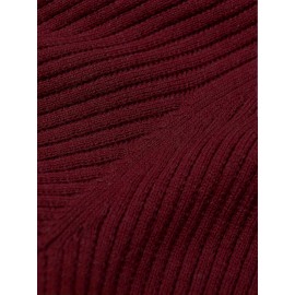 Vintage Men's Shawl Collar Sweater Casual Loose Knit Pullover