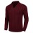 Men'S Shawl Collar Pullover Sweater Slim Fit Casual Button Cable Knit Sweaters, Plus Size