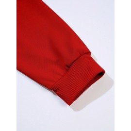 Men's Custom Sweater Personalized with Your Own Logo/Text/Design - Loose Fit Crew Neck Pullover, Machine Washable Winter Sweater for Weddings, Parties, Team Uniforms & Corporate Branding - Custom Logo Sweater for Events & Team Apparel (Men), PLUS