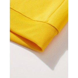 Men'S King Crown Print Hooded Sweatshirt - Royal & Golden Lettering, Winter Knit Fabric with Slight Stretch, Regular Fit Long Sleeve Pullover, Casual American Style Statement Piece for Everyday & Formal Wear - Ideal Gift for Men (KING Lettering Desi