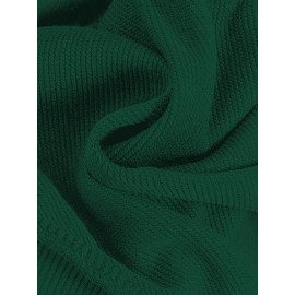 Men'S Plus Size Hoodie - Navy Pullover Sweatshirt, Regular Fit Long Sleeve Hooded Sweater for Everyday & Formal Wear, Soft Knit Fabric with Slight Stretch - Big & Tall Friendly