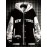 Men's Large Plus Size New York Logo Baseball Uniform Jacket - Winter Outdoor Casual Snap Button Closure Coat with Letter 'NY' Emblem, Machine Washable Polyester, Christmas Gift for Fans, PLUS SIZE