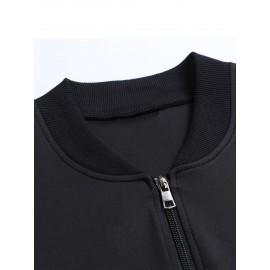 Men's Large Size Casual Fashion Printed Pocket Jacket