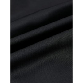 Plus Size NO DAYS OFF College Style Comfy Stand Collar Jacket - Slightly Stretch Stylish Zip Up For Autumn & Winter