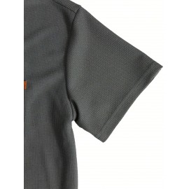 3pcs Men'S Plus Size Casual Short Sleeve T-Shirt Set, Essential Basic Tee - Breathable, Soft & Comfortable Waffle Fabric, Solid Color, Round Neck, Perfect for Casual Attire, PLUS SIZE, Men'S Set On, Men'S White Beach Set, Men'S Training Suit Set, Men'S Beach Set For Large Sizes