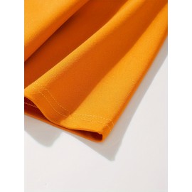 Men'S Plus Size Beige T-Shirt - 