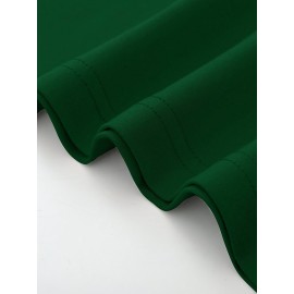 [Soft Plus Size T-Shirts] 4pcs Men's Plus Size Long Sleeve T-Shirt Set - Soft & Comfortable, 95% Polyester 5% Spandex, Solid Color, Round Neck, Casual Style, Perfect for Fall, Daily Wear